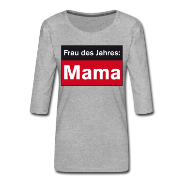 geburtstagsgeschenke mama Langarmshirt - Frau des Jahres Mama