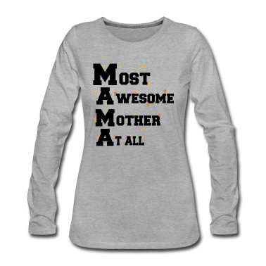 geburtstagsgeschenke mama Langarmshirt - Beste Mama Best Mom Muttertag Spruch Geschenkidee