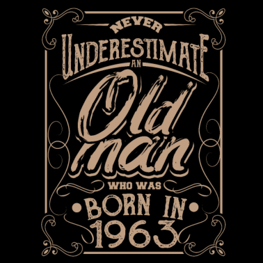 Motiv Geburtstagsgeschenk 1963 Rente established