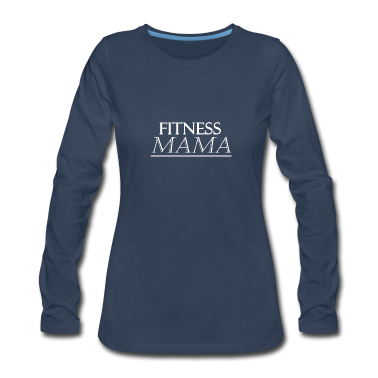 geburtstagsgeschenke mama Langarmshirt - Fitness Mama