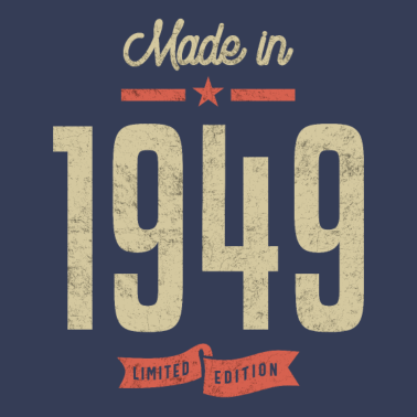 Motiv Made In 1949 Geburtstagsgeschenk