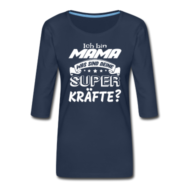 geburtstagsgeschenke mama Langarmshirt - Ich bin Mama was sind deine Superkräfte? Geschenk