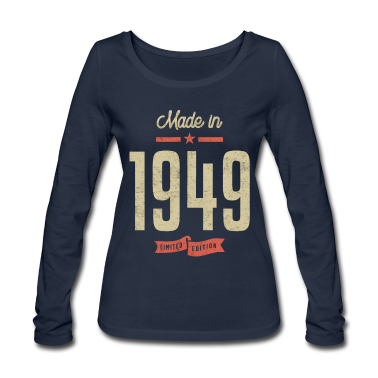 geburtstagsgeschenke mama Langarmshirt - Made In 1949 Geburtstagsgeschenk