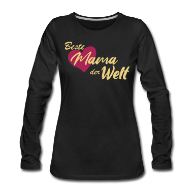 geburtstagsgeschenke mama Langarmshirt - Beste Mama der Welt