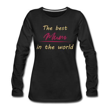 geburtstagsgeschenke mama Langarmshirt - Beste Mama der Welt