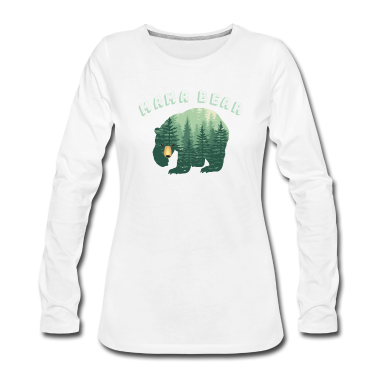 geburtstagsgeschenke mama Langarmshirt - Wald Mama Bär für Mama Mama Mutter