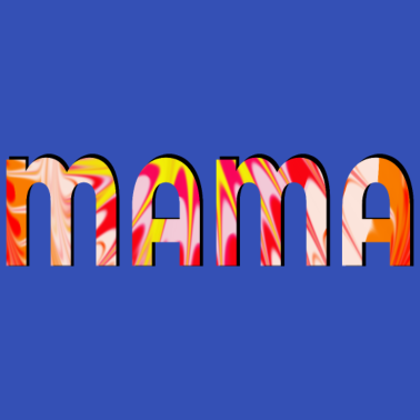 Motiv MAMA MUTTER MUTTERTAG GEBURTSTAGSGESCHENKE BATIK