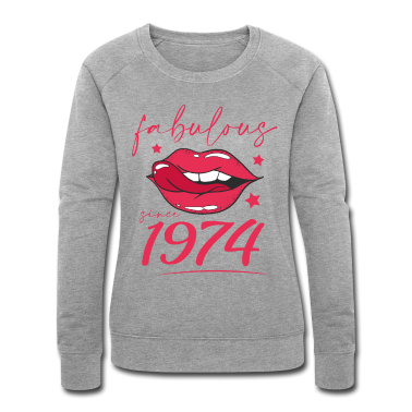 geburtstagsgeschenke mama Pullover - Fabulous since 1974