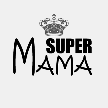 Motiv Super Mama Mutter Geburtstagsgeschenk Idee