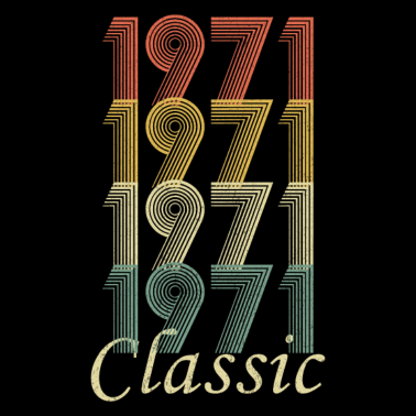 Motiv Vintage 1971 50. Geburtstagsgeschenk für Papa Mama