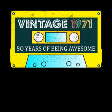 Motiv Vintage 1971 50. Geburtstagsgeschenk für Papa Mama