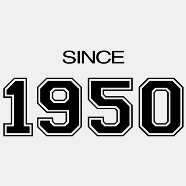 Motiv 1950 Geburtstagsgeschenk