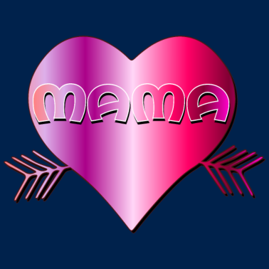 Motiv MUTTERTAGSGESCHENKE MAMA HERZ LIEBE MUTTER