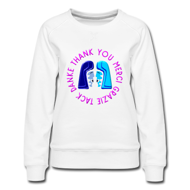 geburtstagsgeschenke mama Pullover - FRAUEN MÜTTER MAMA DANKE THANK YOU TACK GRAZIE