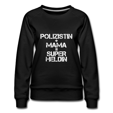 geburtstagsgeschenke mama Pullover - Polizistin Mama Superheldin lustig Geschenk
