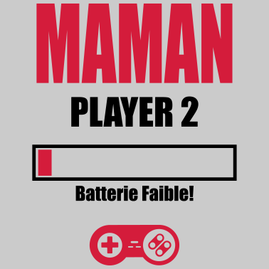 Motiv Mama player 2 akku schwach
