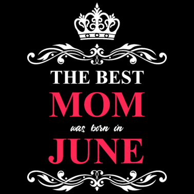 Motiv Beste Mutter geboren Juni