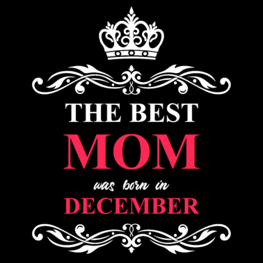 Motiv Beste Mutter geboren Dezember