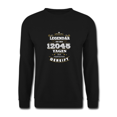 geburtstagsgeschenke mama Pullover - 33. Geburtstag T-Shirt Geschenk