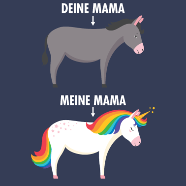 Motiv Deine Mama - Meine Mama - Muttertag Geschenk