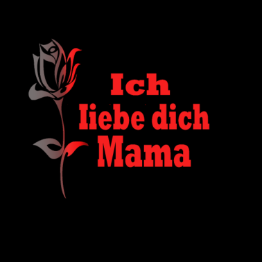 Motiv ich liebe dich mama