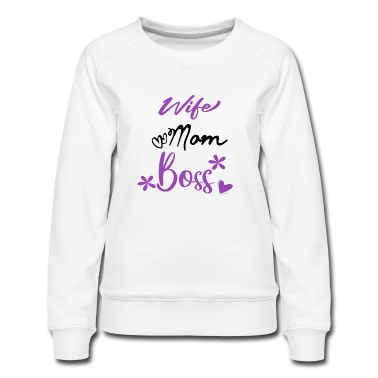 geburtstagsgeschenke mama Pullover - wife mom boss Geschenk Muttertag Beste Mama Spruch