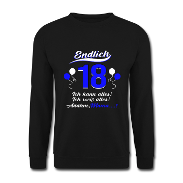 geburtstagsgeschenke mama Pullover - 18 Jahre Geburtstagsgeschenk Geschenkidee