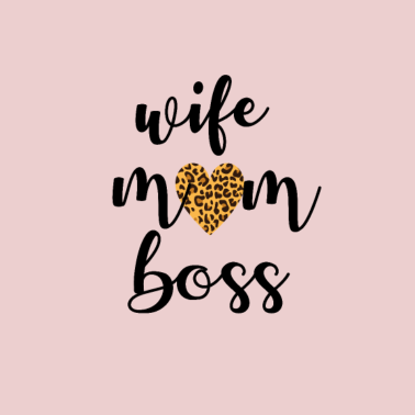 Motiv wife mom boss Shirt Muttertag T-Shirt - Mama Shirt
