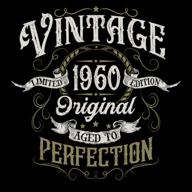 Motiv Jahrgang 1960 geboren Geburtstagsgeschenk