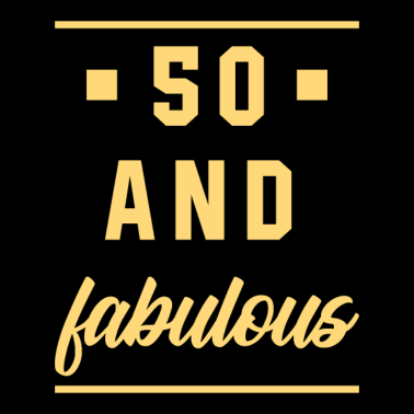 Motiv 50 und fabelhaft - Geburtstagsgeschenk