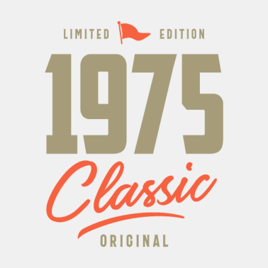 Motiv 1975 Klassisches Geburtstagsgeschenk