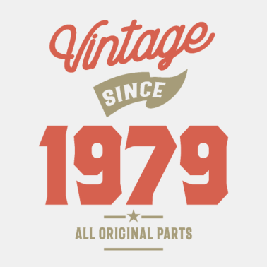 Motiv Made In 1979 Geburtstagsgeschenk