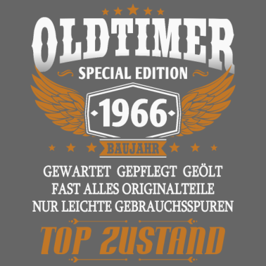 Motiv Oldtimer Baujahr 1966 geboren Geburtstag Spruch