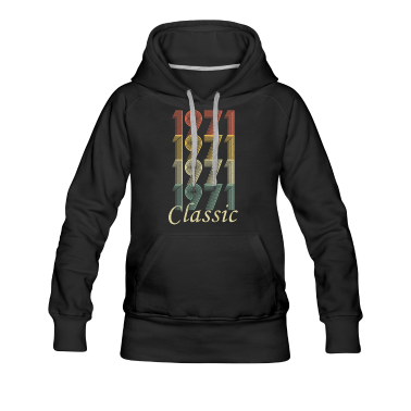 geburtstagsgeschenke mama Hoodie - Vintage 1971 50. Geburtstagsgeschenk für Papa Mama