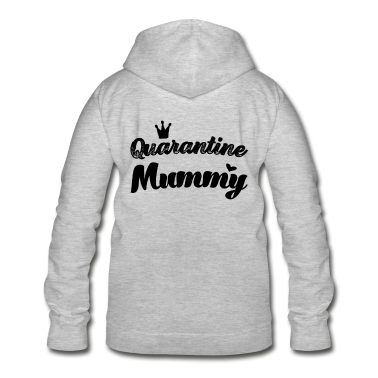geburtstagsgeschenke mama Hoodie - Quarantäne Mama beste Mama der Welt Mutti Mutter