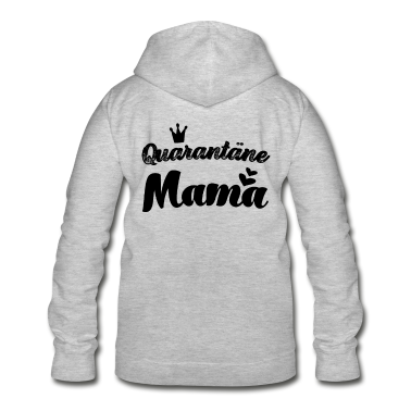 geburtstagsgeschenke mama Hoodie - Quarantäne Mama beste Mama der Welt Mutti Mutter