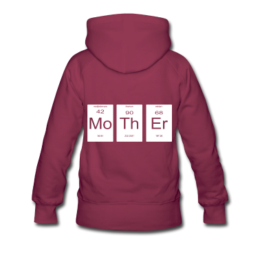 geburtstagsgeschenke mama Hoodie - Mama Periodentisch Nerd Weihnachts-Geburtstagsgeschenk