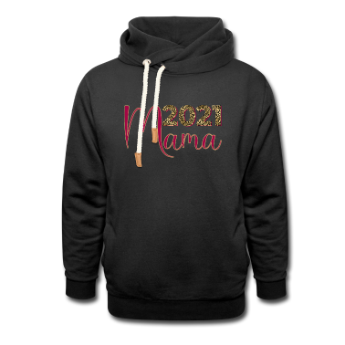 geburtstagsgeschenke mama Hoodie - 2021 MAMA WERDEN SCHWANGERSCHAFT LEOPARDENMUSTER