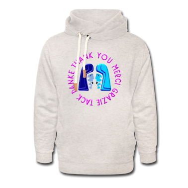 geburtstagsgeschenke mama Hoodie - FRAUEN MÜTTER MAMA DANKE THANK YOU TACK GRAZIE