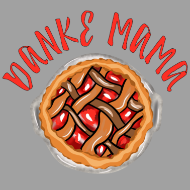 Motiv Danke MAMA AMERIKANISCH PIE MUTTERTAG THANKSGIVING