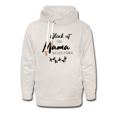 geburtstagsgeschenke mama Hoodie - Glück ist, eine Mama wie dich zu haben.