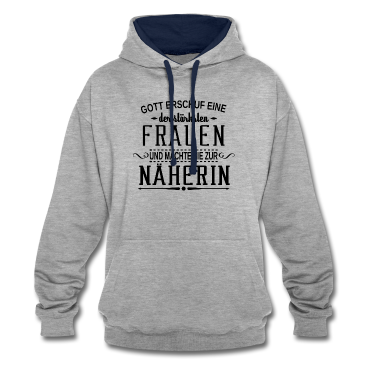 geburtstagsgeschenke mama Hoodie - Schneiderin Näherin Nähen Beruf Mama Geschenk
