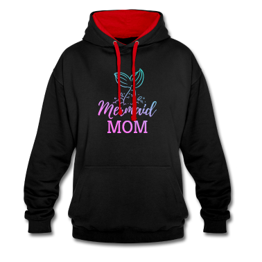 geburtstagsgeschenke mama Hoodie - Meerjungfrau Mama Fabel mythische Kreatur Geburtstagsgeschenk