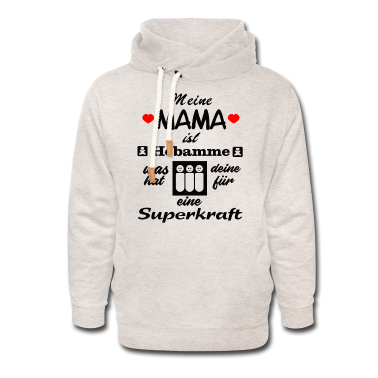 geburtstagsgeschenke mama Hoodie - meine MAMA ist HEBAMME