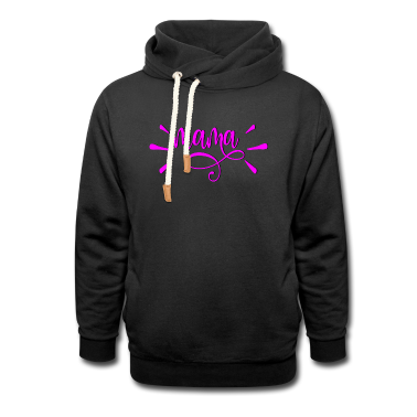 geburtstagsgeschenke mama Hoodie - Schriftzug Mama PINK ROSA MUTTER GESCHENK IDEEN