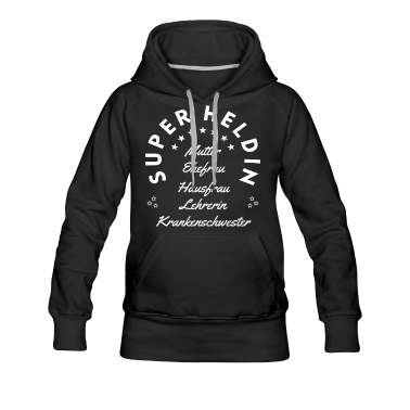 geburtstagsgeschenke mama Hoodie - MAMA GESCHENK EHEFRAU SUPER HELDIN MUTTER DESIGN