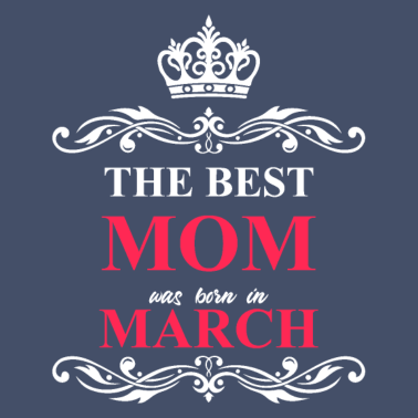 Motiv Beste Mutter geboren März