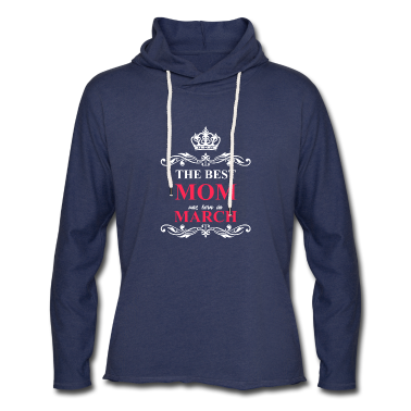 geburtstagsgeschenke mama Hoodie - Beste Mutter geboren März