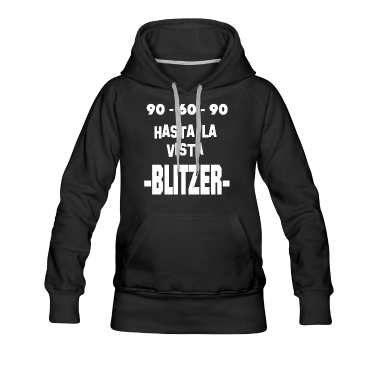 geburtstagsgeschenke mama Hoodie - 90-60-90 Hasta la vista BlitzerT-Shirt