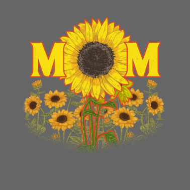 Motiv Mom Mama Sonnenblume